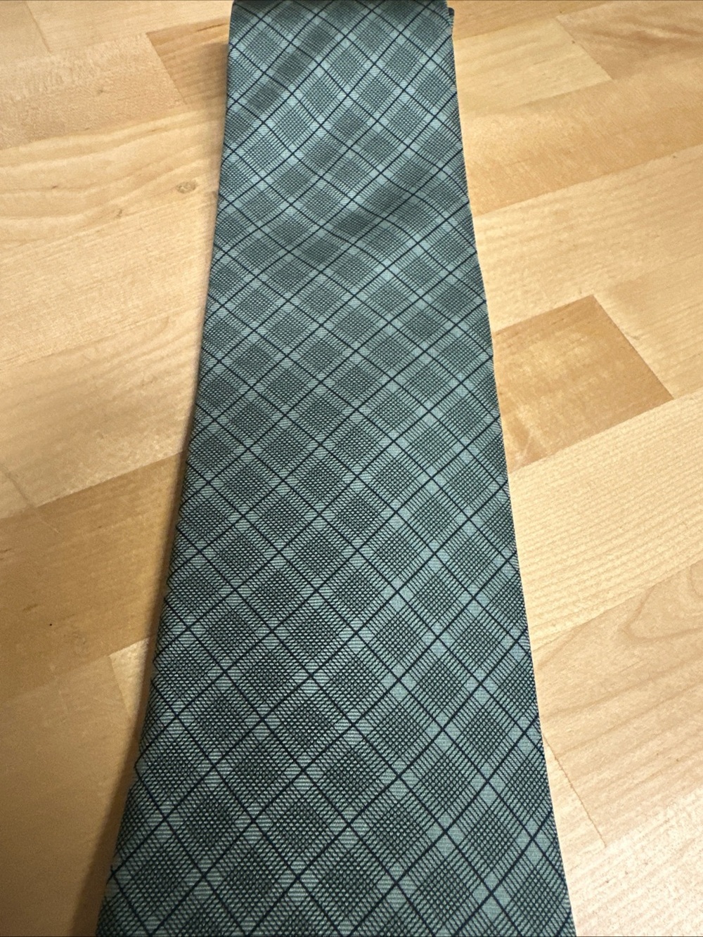 Brooks Brothers Makers 100 Silk Classic Plaid Men's Tie in Teal
